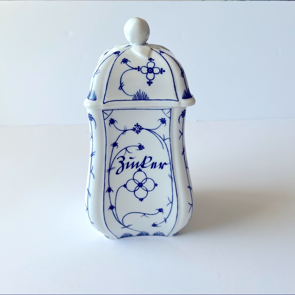 Vintage Gerchenkidee Porcelain Sugar Jar